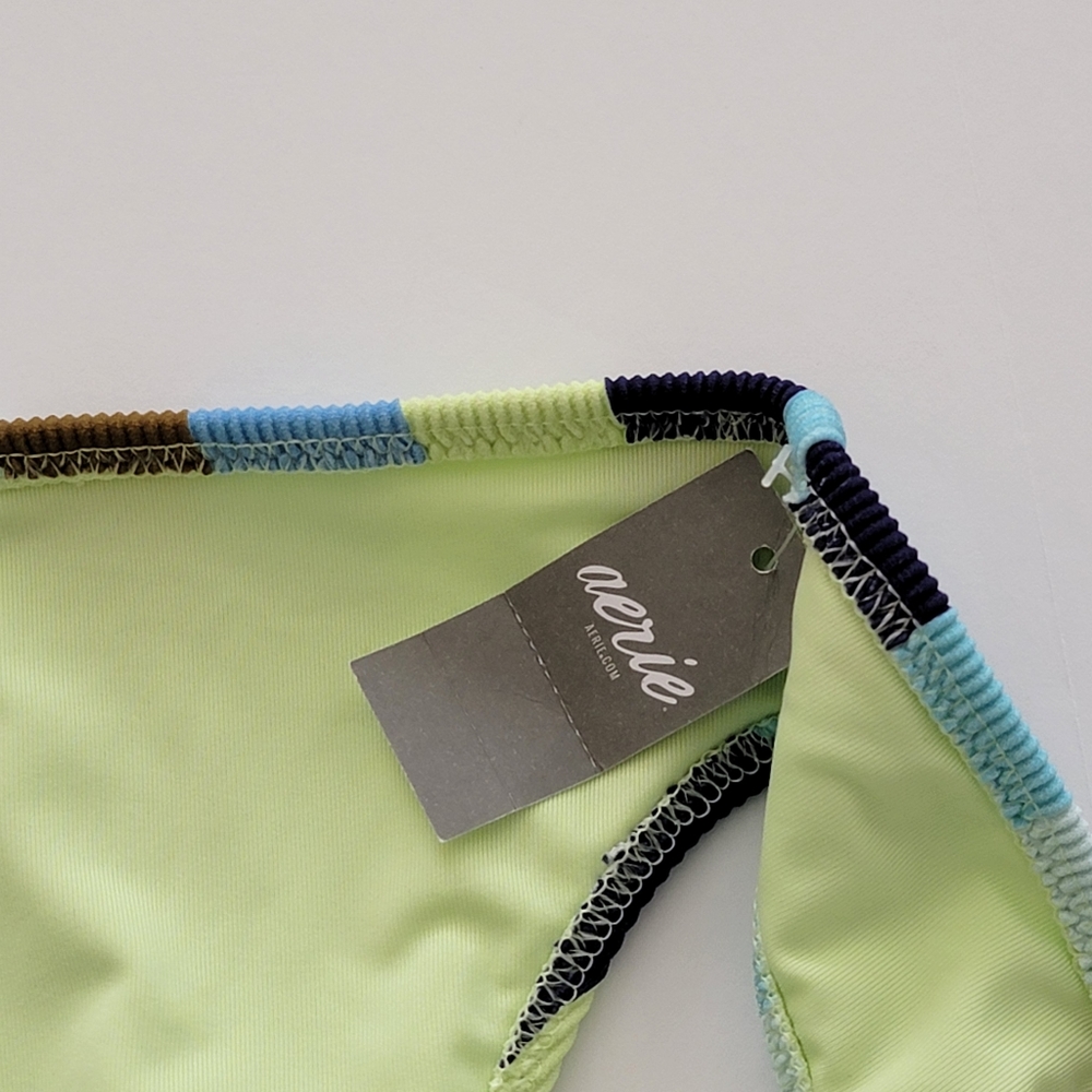 Aerie Ribbed 2 Piece Bandeau Bikini - Picture 10 of 15
